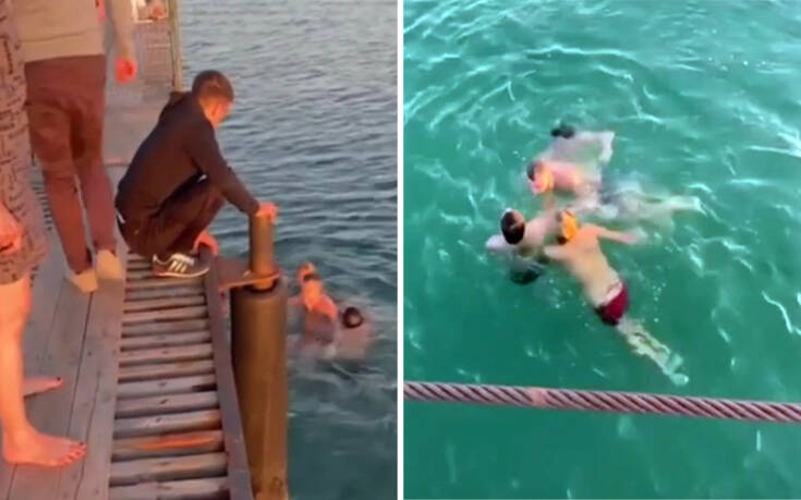 Παράλυτος άντρας βουτά στο νερό για να σώσει άνθρωπο που πνίγεται στο ίδιο σημείο που συνέβη το ατύχημά του