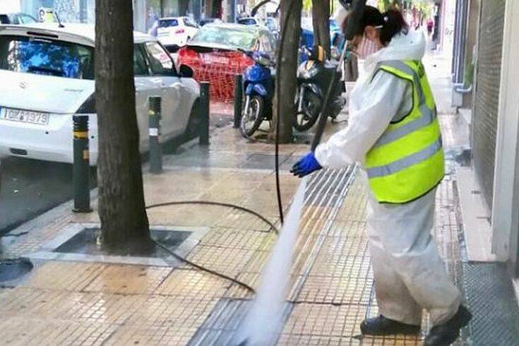 Δήμος Αθηναίων: Κυριακή καθαριότητας και απολύμανσης στο Νέο Κόσμο