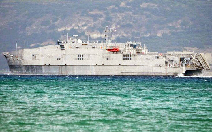 Στη βάση της Σούδας το καταμαράν &#8211; «θηρίο» USNS Carson City