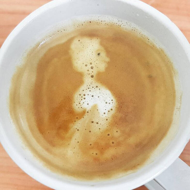 Έργα τέχνης… από καφέ