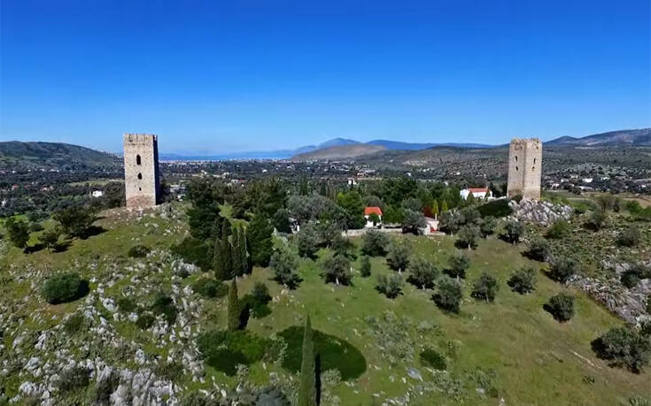 Οι άγνωστοι Δίδυμοι Πύργοι της Ελλάδας και η ιστορία με τον ερωτευμένο ιππότη