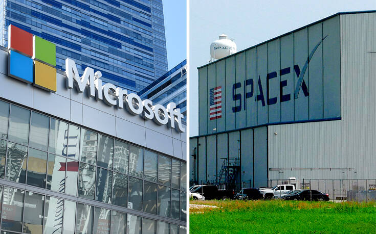 «Διαστημική» συνεργασία Microsoft-Space X