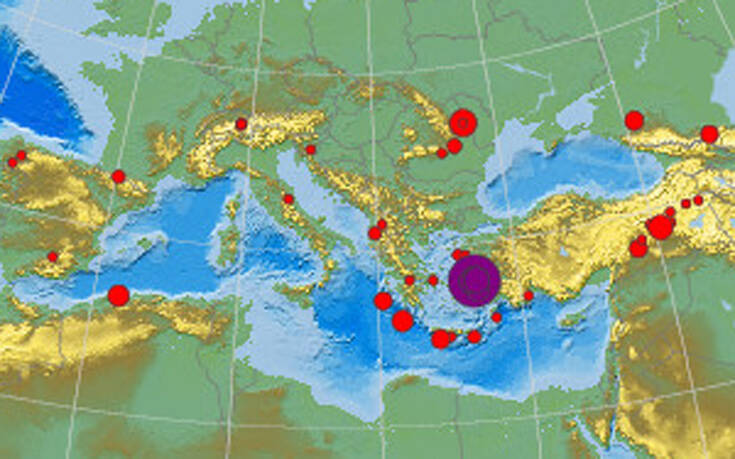 Σεισμός στη Σάμο: Εννιά μετασεισμοί σε λιγότερο από μία ώρα- 4,6 Ρίχτερ ο μεγαλύτερος