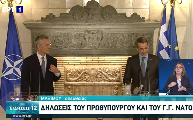 Οι κοινές δηλώσεις Μητσοτάκη – Στόλτενμπεργκ