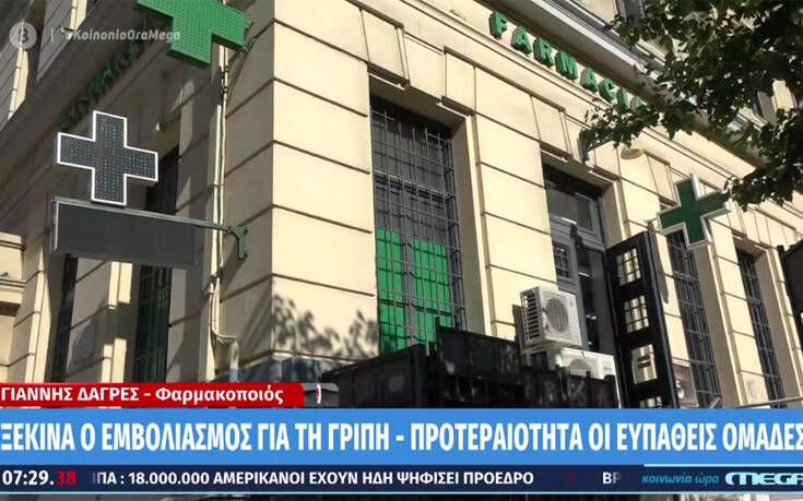 Αντιγριπικό εμβόλιο: Λίστες αναμονής στα φαρμακεία – Ποιοι έχουν προτεραιότητα