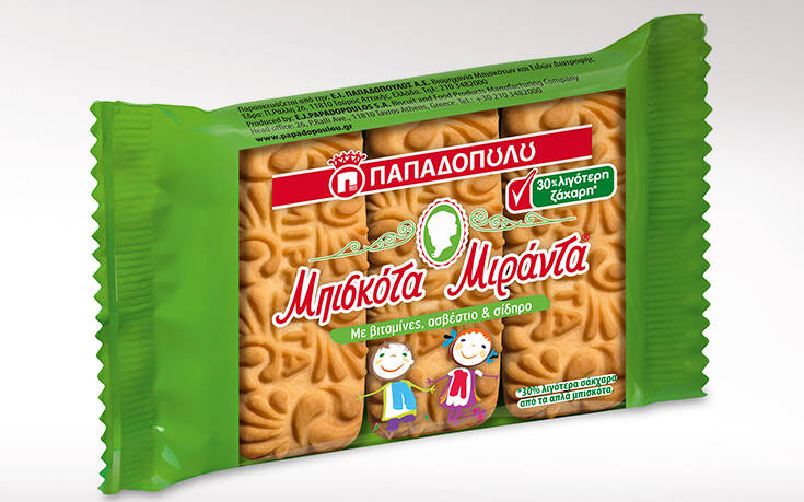 Μιράντα με 30% Λιγότερη Ζάχαρη σε fresh pack