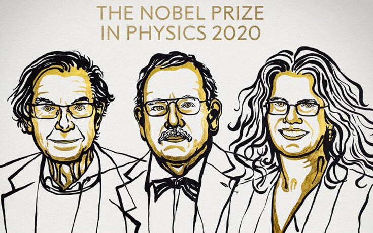 Τρεις επιστήμονες μοιράζονται το Νόμπελ Φυσικής &#8211; Οι πρωτοπόροι της έρευνας για τις «μαύρες τρύπες»