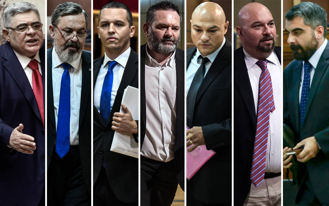 Δίκη Χρυσής Αυγής: 13 χρόνια στον Μιχαλολιάκο και σε 5 ηγετικά στελέχη – 10 χρόνια στον Ματθαιόπουλο – Ισόβια στον Ρουπακιά