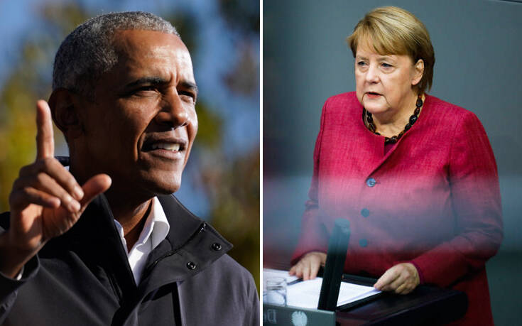 Ομπάμα: Η Μέρκελ υπήρξε έως τώρα εξαιρετική πολιτική ηγέτης