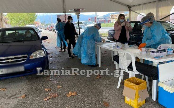 Rapid test στη Λαμία: Από τα 497 τα 13 βγήκαν θετικά