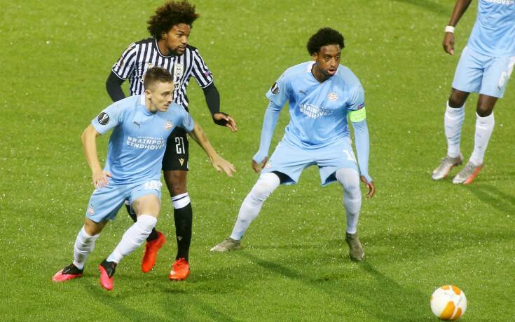 ΠΑΟΚ – Αϊντχόφεν: 1-1 ο Σβαμπ στο 47′
