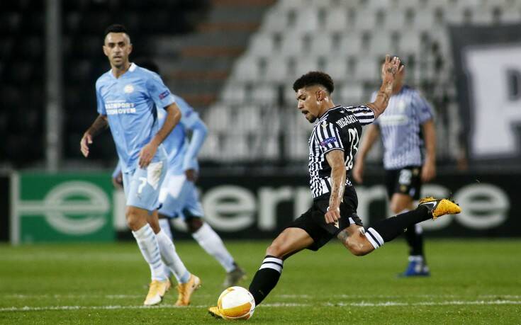 ΠΑΟΚ – Αϊντχόφεν: 4-1 στο 66′ ο Ζίβκοβιτς