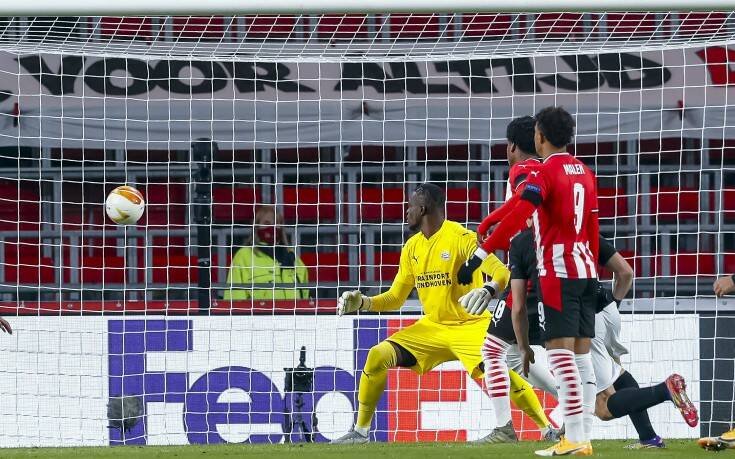 Αϊντχόφεν – ΠΑΟΚ: 2-2 στο 50′ ο Μαντουέκε