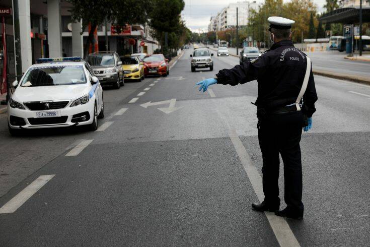 Περισσότερα από 1.200 πρόστιμα για παραβίαση των μέτρων την πρώτη ημέρα του lockdown