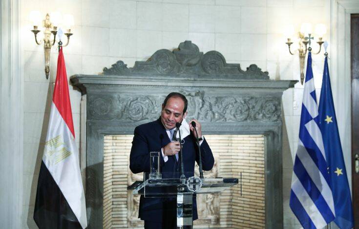 Εκτενή δημοσιεύματα του αιγυπτιακού Τύπου για την επίσημη επίσκεψη του Αιγυπτίου Προέδρου Αλ Σίσι στην Αθήνα