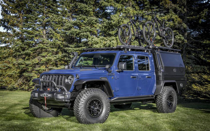 Jeep Gladiator Top Dog Concept: To pick-up για τους φανατικούς του mountain bike