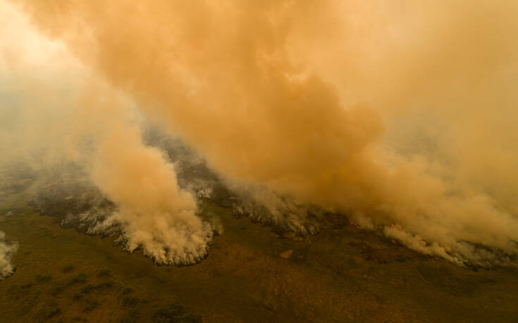 Στις φλόγες Αμαζόνιος και Παντανάλ στη Βραζιλία &#8211; Πολύ περισσότερες οι πυρκαγιές του φετινού Οκτωβρίου