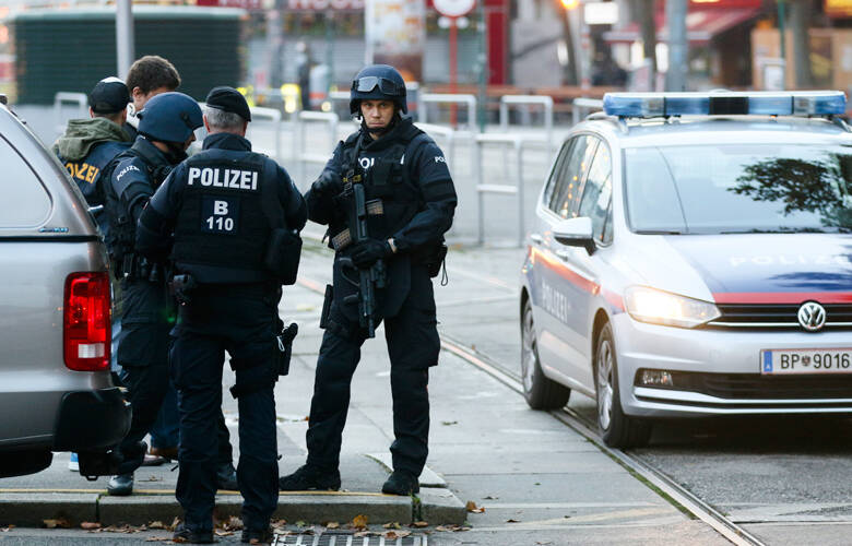 Δύο συλλήψεις για την επίθεση στη Βιέννη- 20χρονος ο δράστης που έπεσε νεκρός