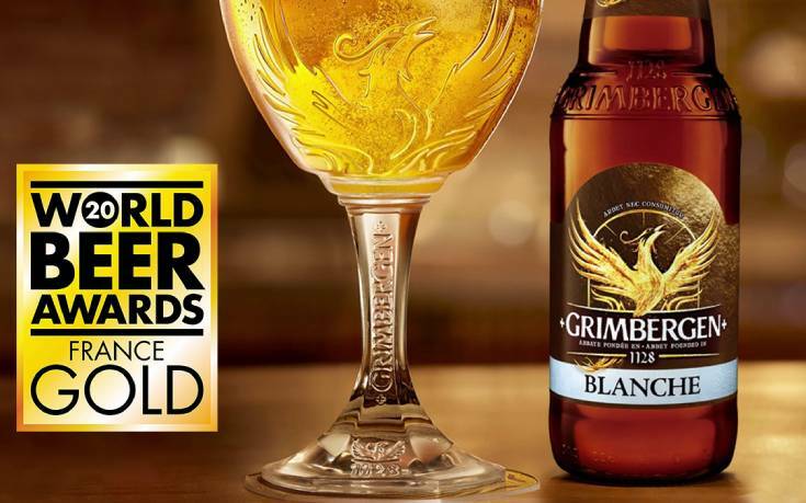 Η Grimbergen Blanche αναδείχθηκε ως η καλύτερη Βέλγικη Wheat μπύρα στον κόσμο