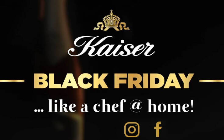 Black Friday Like A Chef at Home… με την Kaiser