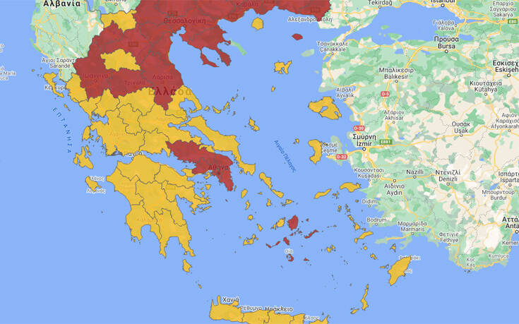 Κορονοϊός: Σε τρεις ζώνες επιτήρησης η Ελλάδα – Πώς θα χωρίζονται και οι «γκρι» περιοχές