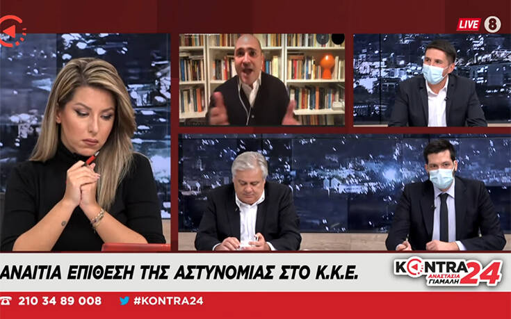 Ένταση με Μπογδάνο &#8211; Κριθαρίδη on air: «1.500 επίδοξοι δολοφόνοι του ΚΚΕ» &#8211; «Τι ψεύτης είναι αυτός;»