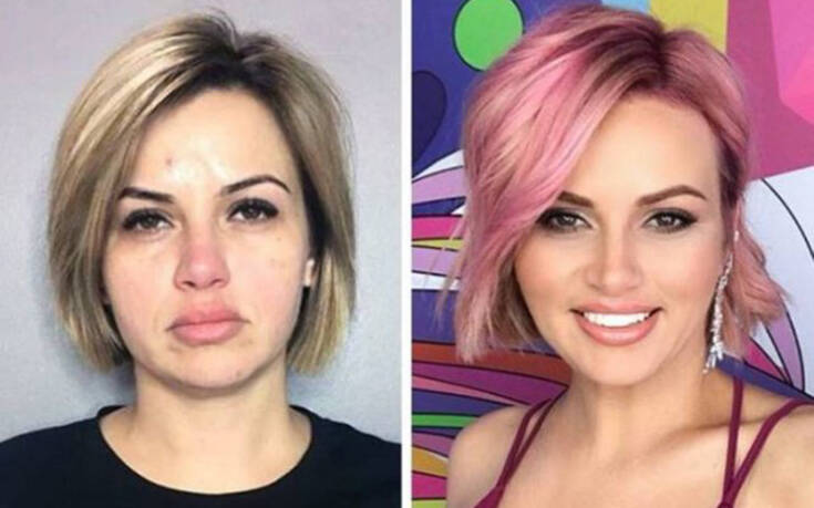 Γυναίκες που άλλαξαν μακιγιάζ και μαλλιά και κυριολεκτικά μεταμορφώθηκαν