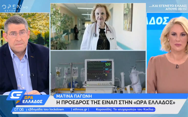 Παγώνη για lockdown: Κομβική η εβδομάδα 7 – 14 Δεκεμβρίου