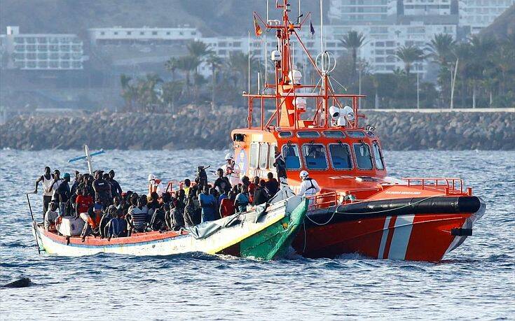 Πάνω από 1.600 μετανάστες από την Αφρική έφτασαν στις Κανάριες Νήσους μέσα σε 48 ώρες