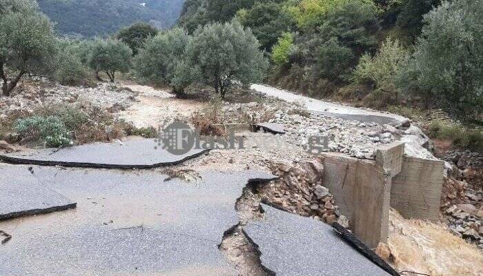 Μεγάλες καταστροφές στην ανατολική Κρήτη από τις έντονες βροχοπτώσεις
