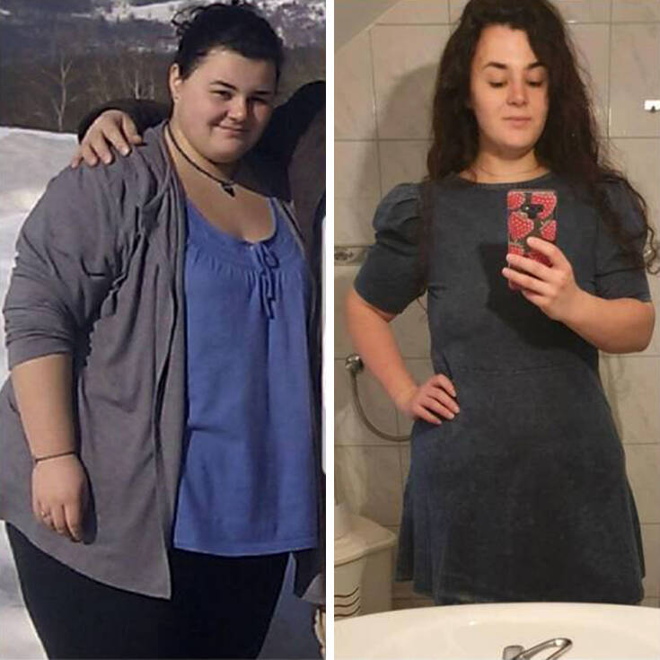 Γυναίκες που έχασαν κιλά και μεταμορφώθηκαν