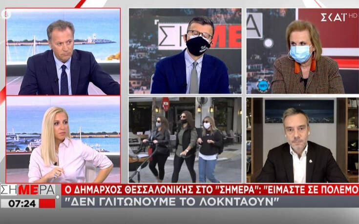 Ζέρβας: Αυστηρότερα μέτρα στη Θεσσαλονίκη &#8211; Απαγόρευση κυκλοφορίας από τις 8 ή 9 το βράδυ