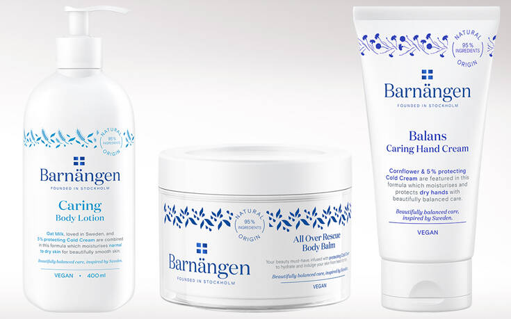 Barnängen: Φέτος τα Χριστούγεννα η σουηδική λιτή πολυτέλεια στην περιποίηση σώματος είναι must