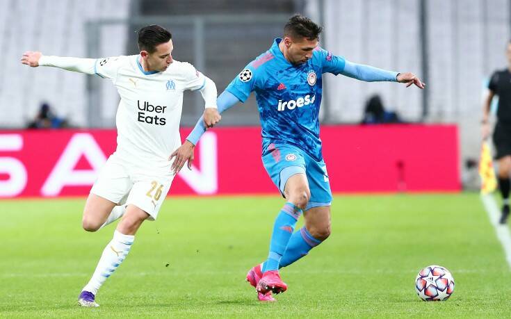 Μαρσέιγ – Ολυμπιακός: 0-1 στο 33ο λεπτό ο Καμαρά