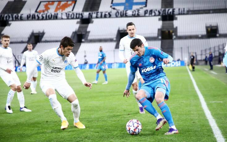 Μαρσέιγ – Ολυμπιακός: 2-1 στο 75′ ο Παγέ