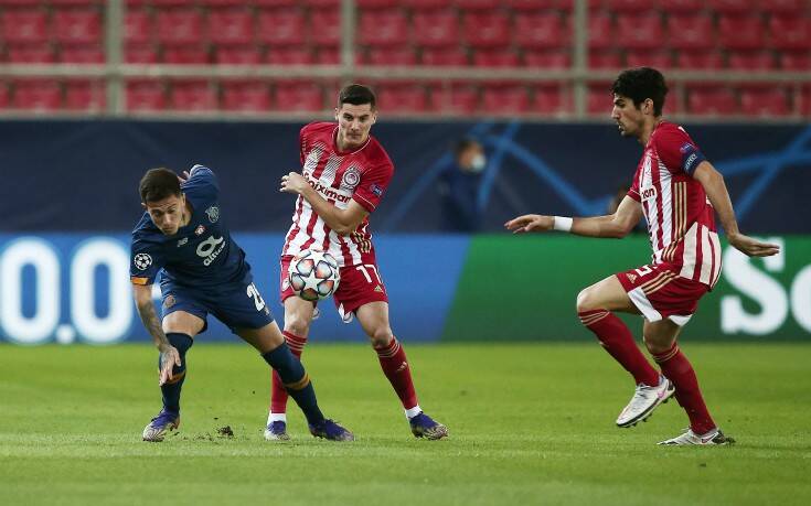 Ολυμπιακός – Πόρτο: 0-2 στο 77′ ο Ουρίμπε