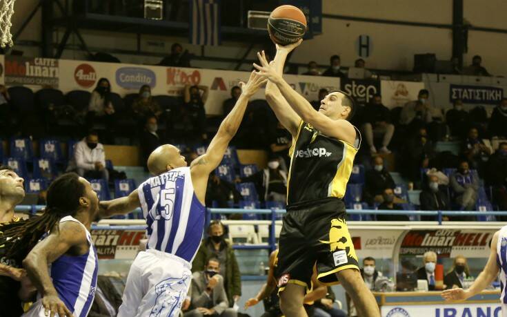 Basket League: Αήττητη η ΑΕΚ, νίκησε και τον Ηρακλή με 72-72 στη Θεσσαλονίκη