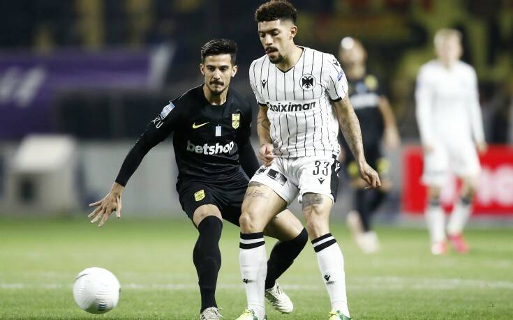 Άρης – ΠΑΟΚ: 1-0 στο 40′ ο Μπρούνο Γκάμα