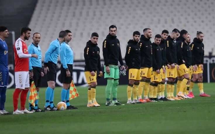 ΑΕΚ – Μπράγκα: 0-1 στο 7′ ο Τορμένα