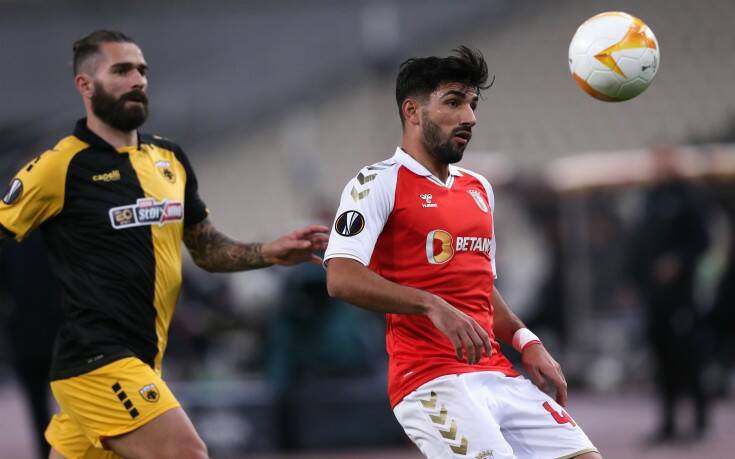 ΑΕΚ – Μπράγκα: 1-3 στο 45′ ο Ρικάρντο Όρτα