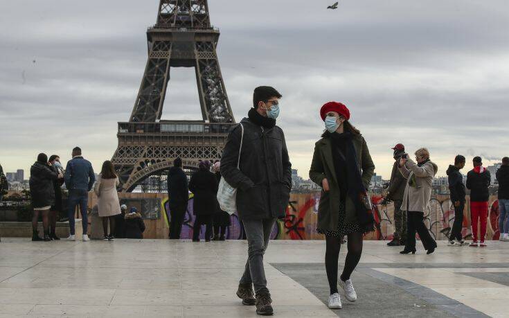 Ένα στα πέντε κρούσματα κορονοϊού στο Παρίσι είναι η βρετανική μετάλλαξη