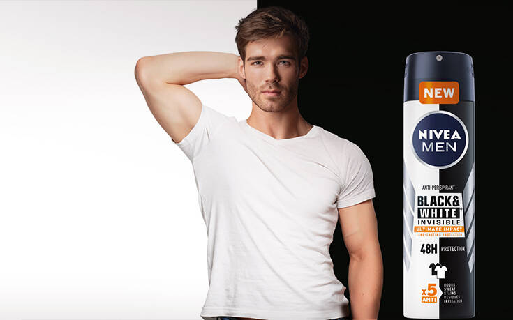 NIVEA MEN Deodorant Black & White Ultimate Impact