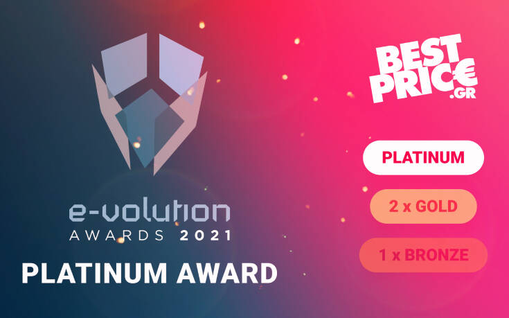 Platinum διάκριση για το BestPrice.gr στα E-volution Awards 2021