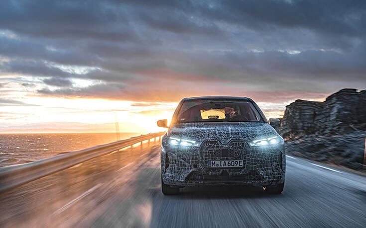 Σκληρές δοκιμασίες για την BMW iX: Χειμερινές δοκιμές στο Βόρειο Ακρωτήρι
