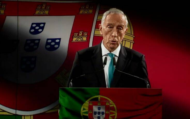 Μέσα σε… φούρνο ο πρόεδρος της Πορτογαλίας ανακοίνωσε πως πάει για δεύτερη θητεία