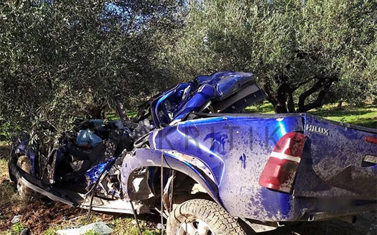 Συγκλονιστικές εικόνες: Θανατηφόρο τροχαίο με νεκρό 16χρονο οδηγό στην Κρήτη
