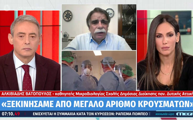Βατόπουλος: Εφόσον το εμβόλιο εγκριθεί είναι ασφαλές – Θα γίνεται σε δύο δόσεις