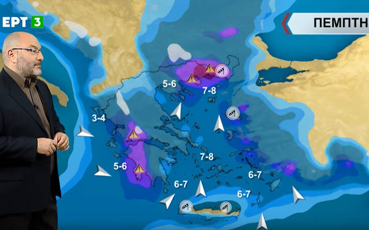 Καιρός: Προειδοποίηση από τον Σάκη Αρναούτογλου για τις επόμενες ώρες &#8211; Πού θα χτυπήσουν οι καταιγίδες