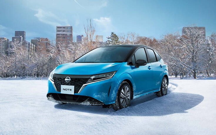 Nissan Note e-Power AWD: Με δύο ηλεκτρικούς κινητήρες και τετρακίνηση