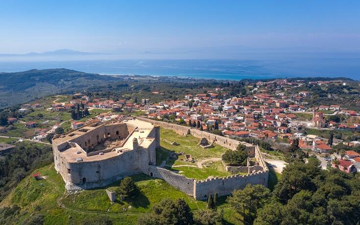 Το επιβλητικό φρούριο που έχτισαν οι Φράγκοι στην Ελλάδα